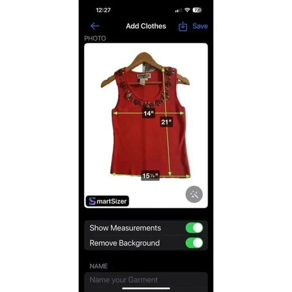 Joseph A Ribbed Sleeveless‎ Beaded Sweater size Small - Picture 6 of 6